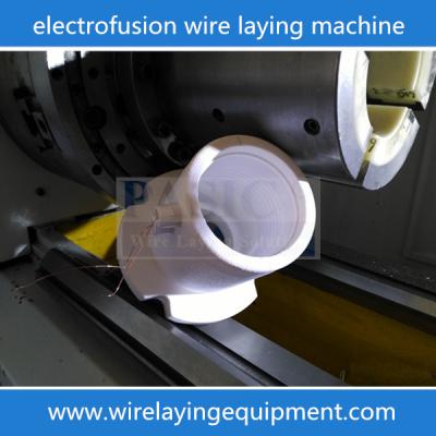 China CNC Electro fusion Socket  Fittings Molds Wire Laying Machine for Electrofusion Coupler for sale