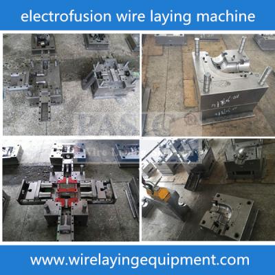 China CNC PASIC wire laying machine for Electro fusion fittings electro fusion molds moulds moulding machine for sale