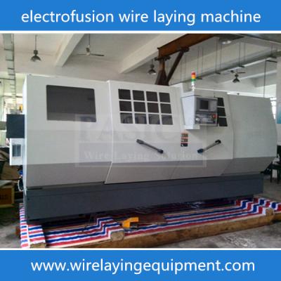 China NEW Design Wire Laying Machine For PE Pipe Fittings Electorfusion Fittings Mold/Molding/Mould Machine for sale