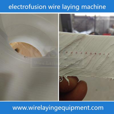 China CNC Electrofusion fittings wire laying machine for Electrofusion coupler molds electro fusion welder for sale