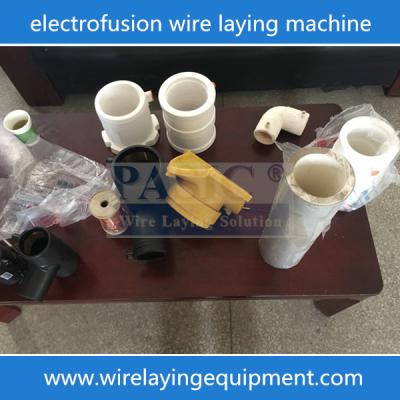 China CNC PASIC E/F wire laying machine for Electrofusion molds fittings for gas/water pipeline connection for sale