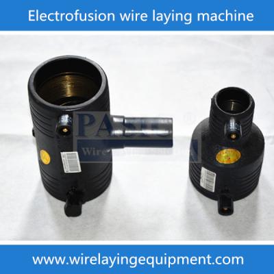 China dn32 dn63 dn110 dn160 Wire Laying Machine For Electrofusion Fittings PC-63/160ZF PE80 PE100 Fittings for sale