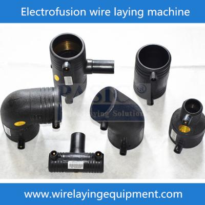 China CHINA PASIC Electro fusion Wire Laying Machine Pre-winding Machine For PE PPR PE-RT Fittings for sale