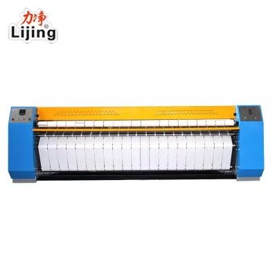 China Industrial Used Laundry Wringer Ironing Machine Good Quality Gas Hospital Ironing Machine Textile Ironing Machine 4100 x 2329 x 1320 mm for sale