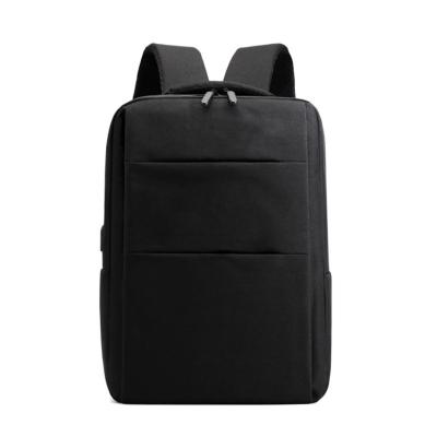 China Waterproof Hot Sale 15'' Black Good Thickness Functional Leisure Sports Bag Fashion Pack High School Backpack with Logo for sale