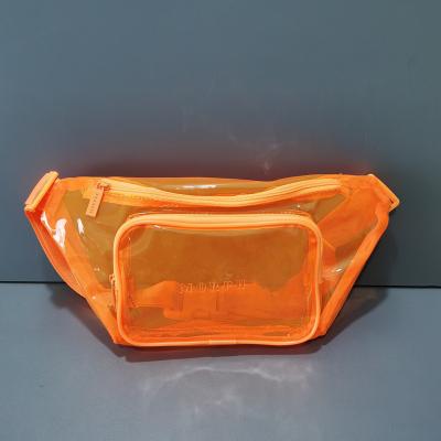 China High Quality high quality clear PVC bag fashion waterproof zipper pouch waist bag for shopping for sale