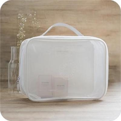 China High Quality Hot sale 2022 toiletry bag plastic makeup bag PVC carryon cosmetic bag for sale