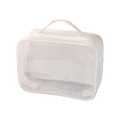 China High Quality Waterproof makeup bag clear toiletry bag PVC cosmetic bag for sale