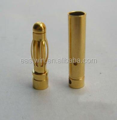 China audio & Video Gold Plated 4mm Banana Connector for sale