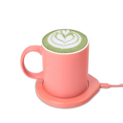 China Stocked popular top grade ceramic heating hot mug for sublimation for sale