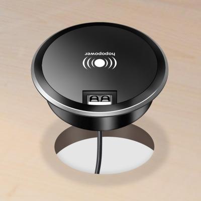 China 2020 COMPUTER Success for Amazon 2 in 1 Fast Wireless Charger 15W Wireless Charger with USB for Furniture for sale