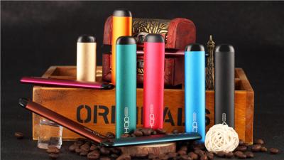 China Factory Wholesale 280mAh 1.3ml HQD Vape pen Flat Disposable Vape Pen With Custom Logo for sale