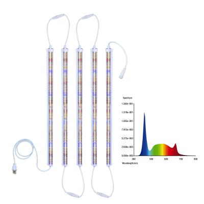 China Seed Starting Commercial Grow Tube Light 18W 20W T8 Flexible Led Indoor Plant Growing Hydroponic Full Spectrum LED Grow Lights for sale