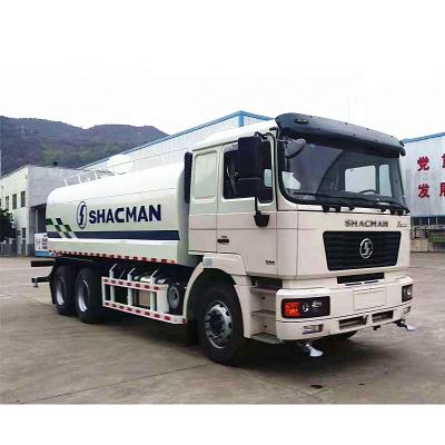 China Shaanxi Shacman F2000 Euro 2 Diesel Hotels Sprinkler Truck 20 Cubic Water Truck Original Factory Price for sale