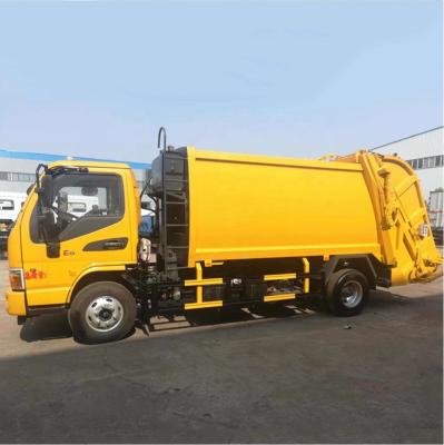 China Automatic Electric Compressed Vehicle Cart Environmental Friendly Garbage Dismountable Garbage Truck for sale