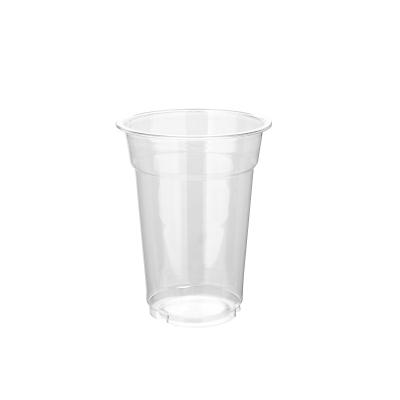 China Factory Supply 9oz Eco-friendly Custom Clear Pet Disposable Plastic Cups For Coffee for sale