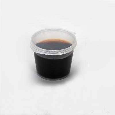 China Small 1oz 1.5oz 2oz 3oz 4oz PP Sauce Cup Eco-friendly Disposable Plastic Sauce Takeout Cup With Lid For Restaurant for sale