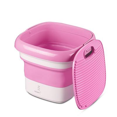 China Hotel Folding Plastic Portable Small Sterilization Washing Machine for sale