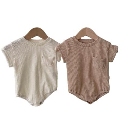 China Summer INS Baby Romper Boys And Girls T-shirts Kids Baby Cotton Breathable Soft 100% T-shirt Romper for sale