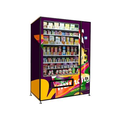 China Metro station high quality outdoor factory snack vending machine for drinks and coffee snacks for sale