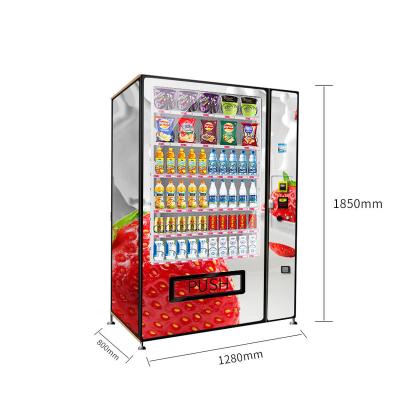 China SDK China Manufacturer 1350*950*1950mm Room Vending Machine For Combo Food And Beverage Snack for sale