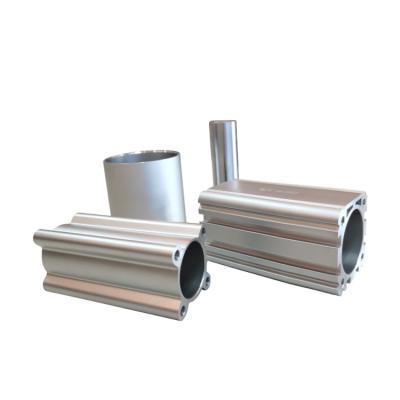 China Building Material Stores Professional Aluminum Pneumatic Cylinder Body Parts Pneumatic Cylinder Barrel Tube for sale