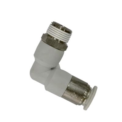 China Material of Construction Shops Pneumatic Fittings Air Fitting Pneumatic Pl Series Fitting Elbow for sale