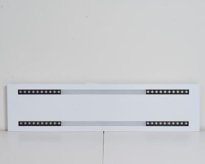 China Anti Glare flat panel led ceiling light 80Ra UGR 22 Metal fixture Linear Light 2x4 led flat panel light Te koop