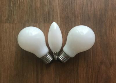 China Tuv E27 Light Bulb 600lm , 6w Ac230v Led Indoor Light Bulbs With Milky Glass for sale