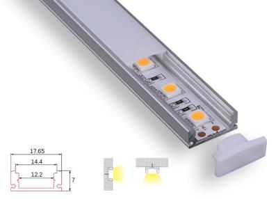 China Splitter geführter Streifen-Aluminiumkanal, Super Slim führte Streifen-Licht-Aluminium-Verdrängung zu verkaufen