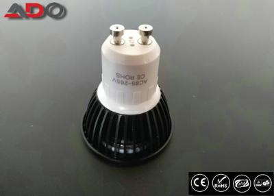 China Schwarze IP20 Stelle E27 Wechselstroms 110V 5W LED Scheinwerfer-Birnen des 45 Grad-Öffnungswinkel-/LED zu verkaufen