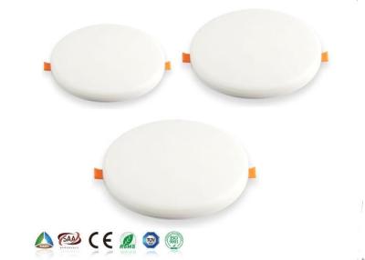 Cina La luce di pannello esile rotonda della plastica LED 18W 1800LM 80Ra riscalda ROHS bianco in vendita