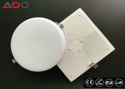 China 18 vertiefte runde LED Instrumententafel-Leuchte des Watt-6500k 80Ra 1800LM randlose unterbringende hintere Aluminiumbeleuchtung zu verkaufen