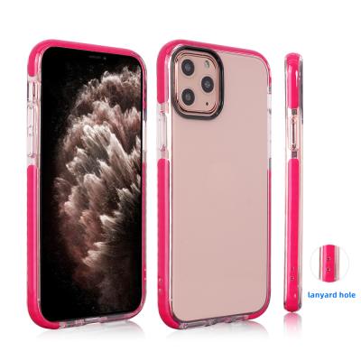 China New Arrival Clear Cell Phone Case For Apple For Samsung Phone Case TPU Band Case For iPhone 11 Pro for sale