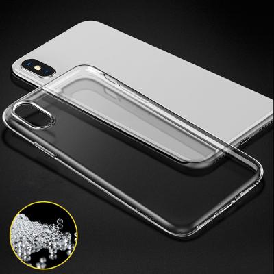 China Transparent tpu silicone case 1.0mm 1.5mm ultra thin soft clear phone cover transparent case for iPhone 7/8 SE 2020 for sale