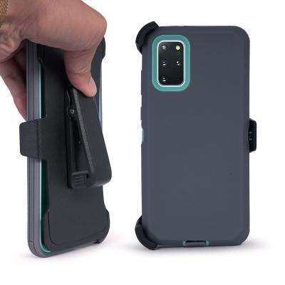 China Shockproof Shockproof Heavy Duty 3 in 1 Hybrid TPU PC Case Phone Case with Clip for iPhone 11 Pro Max for sale