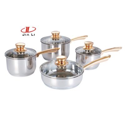 China Viable New Style Commercial Dinner Cooking Pot Kitchen Cookware Wholesale Set for sale