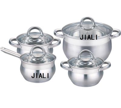 China 12PCS Sustainable Stainless Steel Cookware Battery Operated Kitchen Appliances for sale