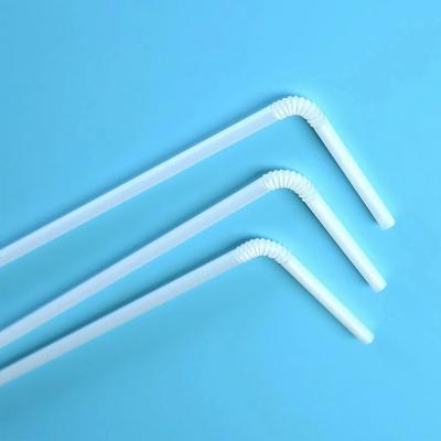 China Customized 100% PLA Recyclable Disposable Tableware Individual Packaging Customized Drinking Straws Biodegradable for sale