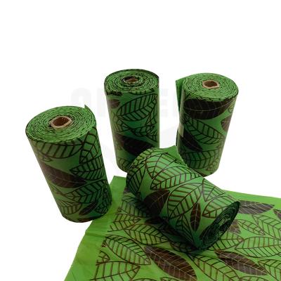 China Sustainable High Quality Disposable Bag 100% Biodegradable / Compostable Plastic Poop Bag for sale