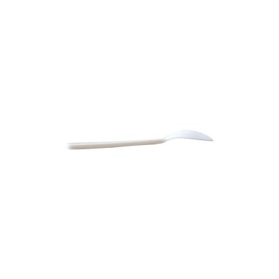 China Homes New Design 100% Compostable Biodegradable Disposable Spoons Plastic Food Spoons for sale