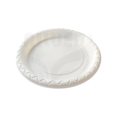 China CLASSIC high quality plastic disposable dishes 100% biodegradable/compostable plastic dishes for food for sale