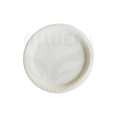 China CLASSIC Hot Sale China Manufacturer Cheap Biodegradable Disposable Plates 100% Compostable Plastic Dishes for sale