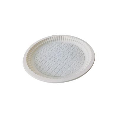 China 100% Compostable Biodegradable Party Plates Biodegradable Plates High Quality Plastic Disposable Dishes for sale