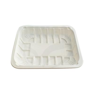 China Tray Reusable Food Preservation Tray of 100% high quality biodegradable/compostable plastic CLASSIC for sale