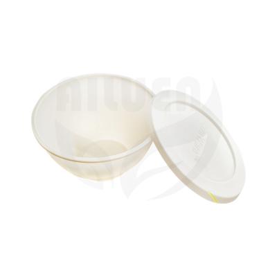 China 2021 Newest 100% High Quality Disposable Biodegradable / Compostable Plastic Bowl With Cover for sale