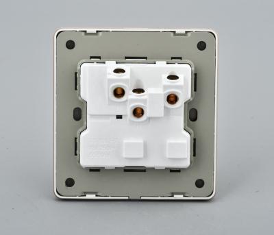 China Ceramic 3way House Wall Switch And Socket In White And Black Color for sale