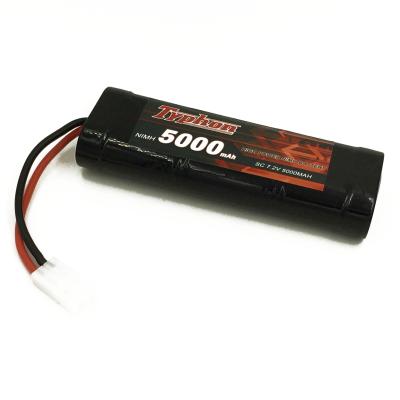 China TYPHON 7.2V 5000mAh Ni-MH SC Rechargeable Battery with Tamiya for sale