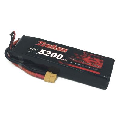 China TYPHON 5200MAH 11.1V 3S 45C LIPO BATTERY for sale