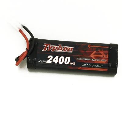 China TYPHON 7.2V 2400mAh Ni-MH SC Rechargeable Battery with Tamiya for sale